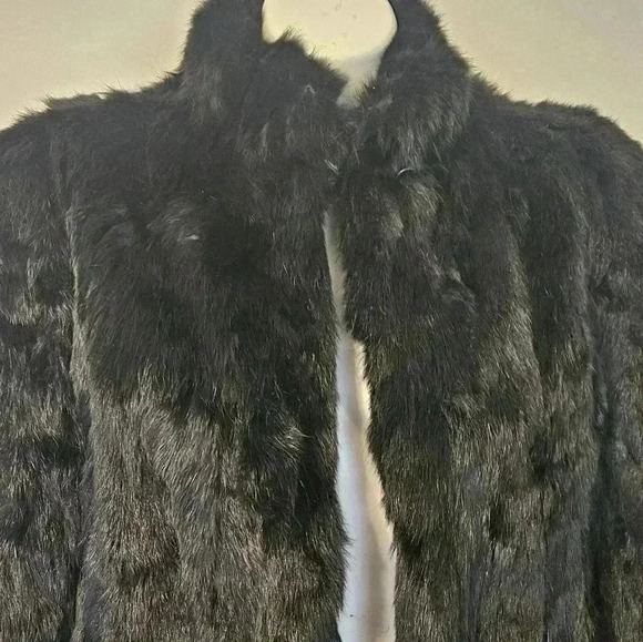 Vintage Somerset Furs 100% Rabbit Fur EUC Size Medium - Picture 2 of 9